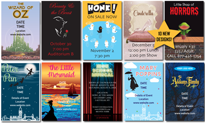 Design It Yourself 12 X 18 Broadway Posters