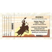 Rodeo Raffle Tickets