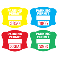 Parking Permit Stickers