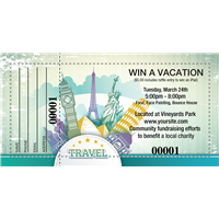 Win A Vacation Raffle Tickets