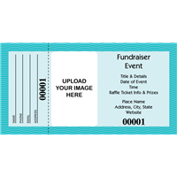 buy large custom printed raffle tickets