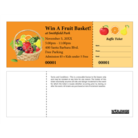 Fruit Basket Raffle Tickets