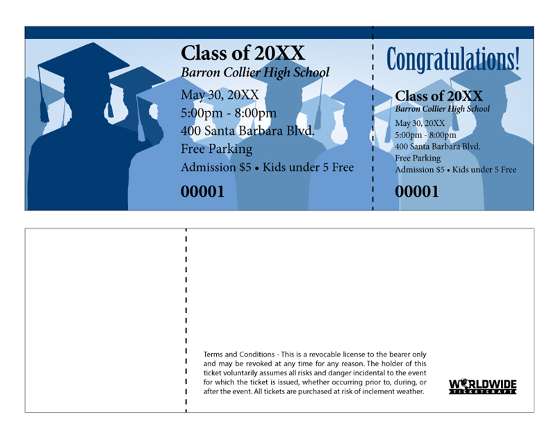 graduation tickets