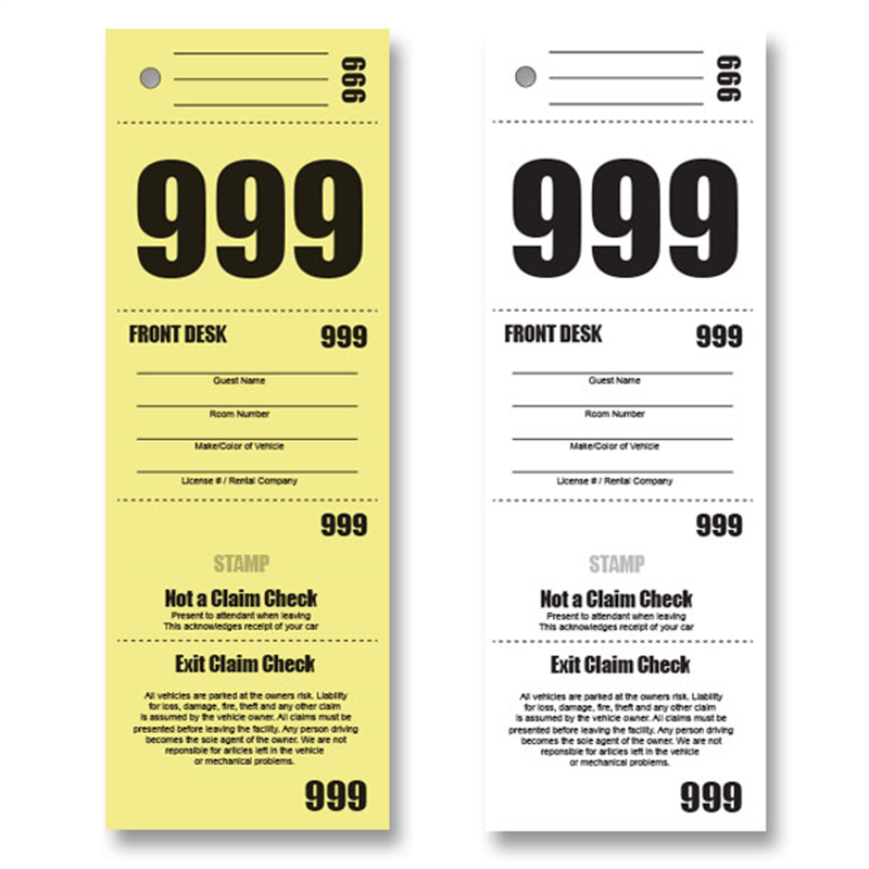 buy hotel valet tickets