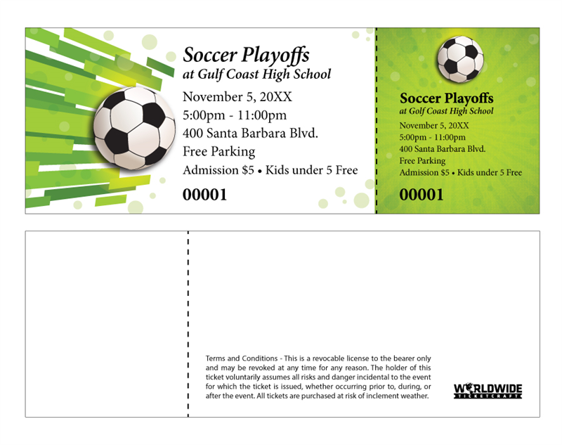 Buy Tickets for Soccer Tournament
