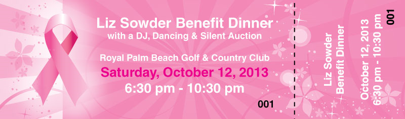 Breast Cancer Awareness Fundraising Event Tickets