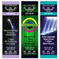DIY Reserved Seating Performance Tickets