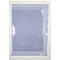 Plastic Card Holders with Gum Back Adhesive 2.875" x 3.875"