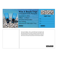 Beach Raffle Tickets