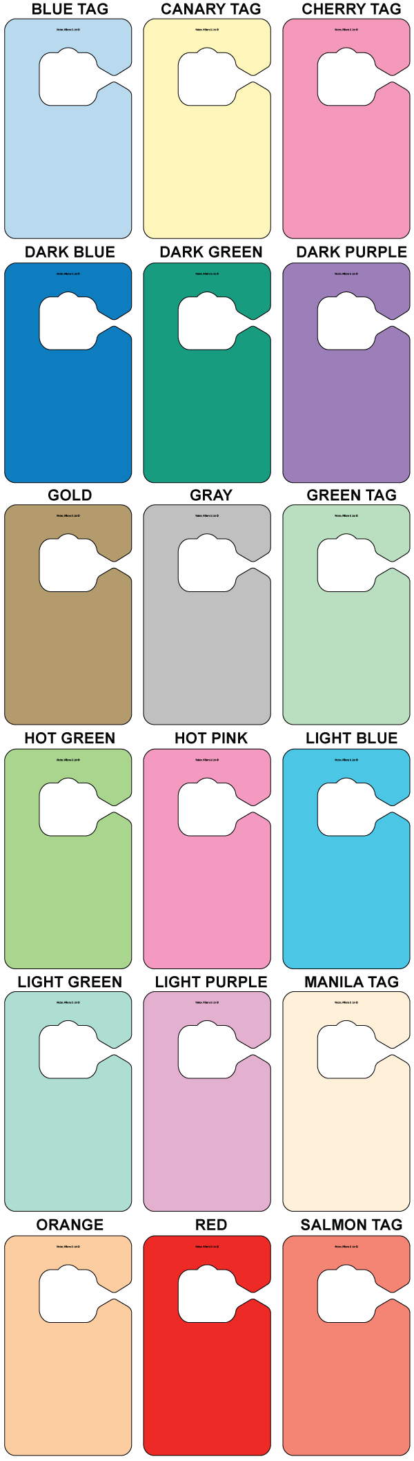 Parking Permits Temporary Parking Permits Custom Hang Tags